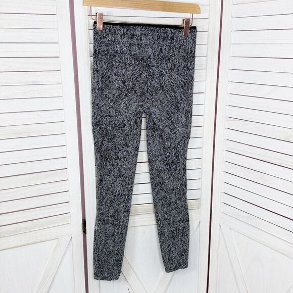 Lululemon Run On Power Luxtreme Leggings Irregular Denim Twill Black White 4 - Picture 2 of 14